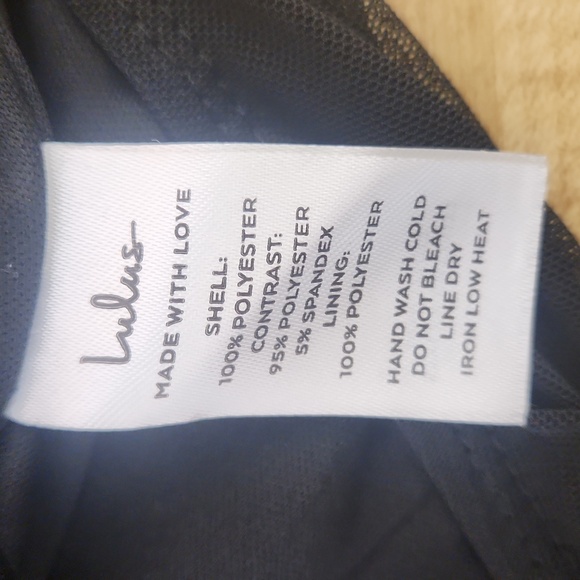 LULUS Paisley One-Shoulder Bodysuit, size L - Picture 7 of 9